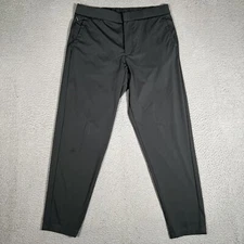 Bonobos Pants Mens Large Gray Tech Chino Tapered Elastic Waist Casual Preppy