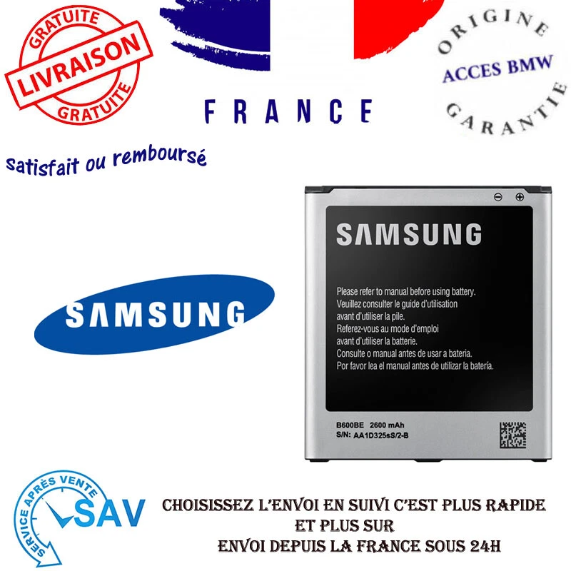 Batterie d'origine pour Samsung Galaxy S4 GT-i9500 i9505 LTE i9515 - Photo 1/1