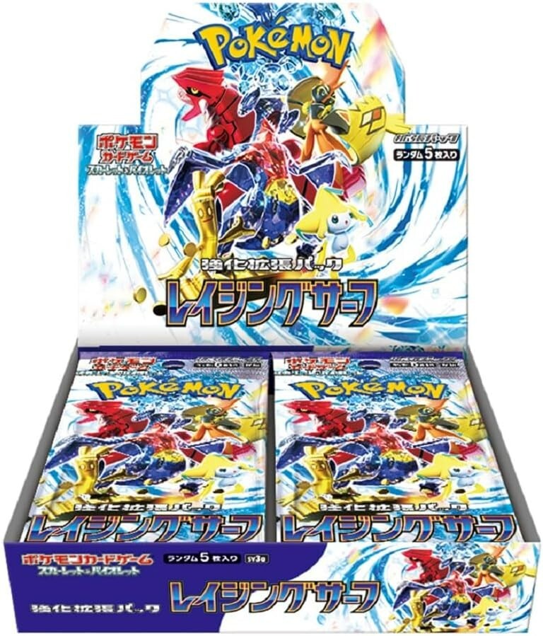 Pokemon Card Game Scarlet & Violet Raging Surf Booster Box sv3a