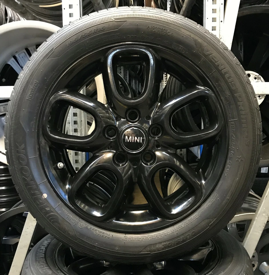 4 Orig MINI Sommerräder Loop Spoke 494 195/55 R16 87W F55 F56 F56 BE F57 6855103 - Bild 2 von 3