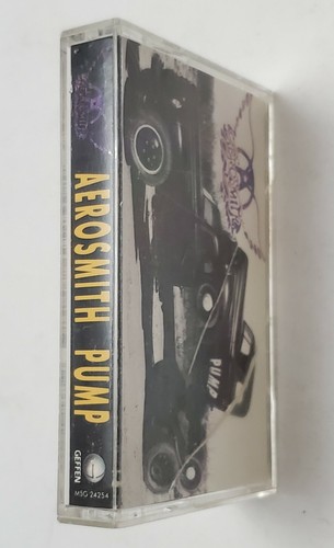 AEOROSMITH PUMP CASSETTE TAPE ALBUM RELEASED 12 SEPTEMBER 1989 DOLBY HX PRO - Picture 12 of 12