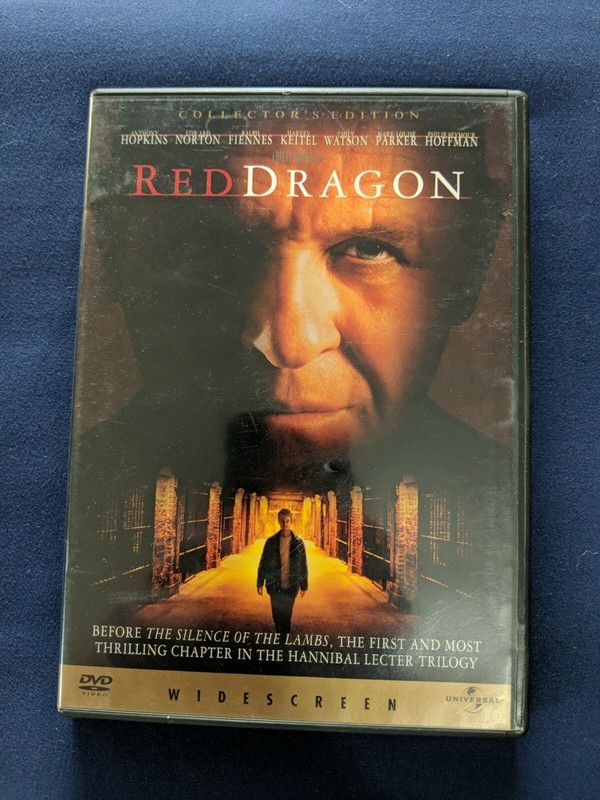 Red Dragon (DVD, 2003, Wide Frame Collectors Edition) Anthony Hopkins 