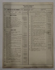 Piper Tri-Pacer & Caribbean Models PA-22-125/135/150/160 Inspection Report