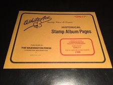 New White Ace Pages U.S. Commemorative Postal Stationary 1988 CPS-17