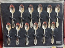 Servizio Set 12 cucchiaini Argento 800 Stile Impero ☆ 77 PA