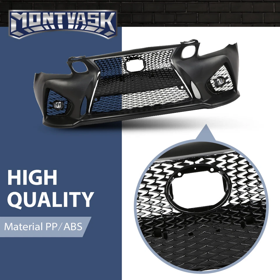 Front Bumper Conversion to 16+ GS F Style Fit For 2006-2011 Lexus GS GS300 GS350 Foto 4 de 4