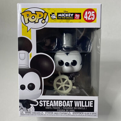 Mickey's 90th Steamboat Willie Funko Pop! Vinyl Figure #425 | eBay