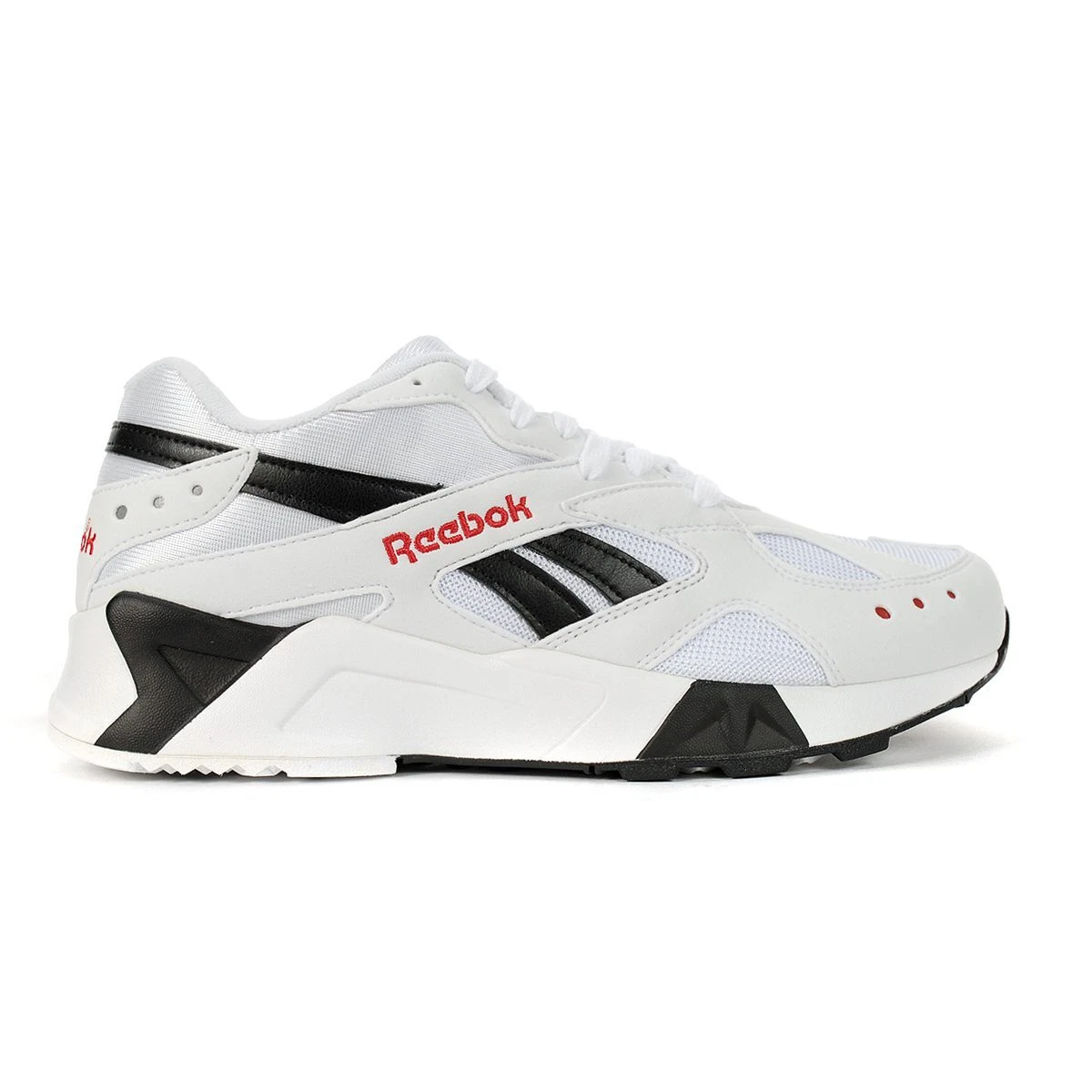 Residuos Caducado Galleta Reebok Unisex Aztrek White/Black/Excellent Red Running Shoes CN7187 | eBay