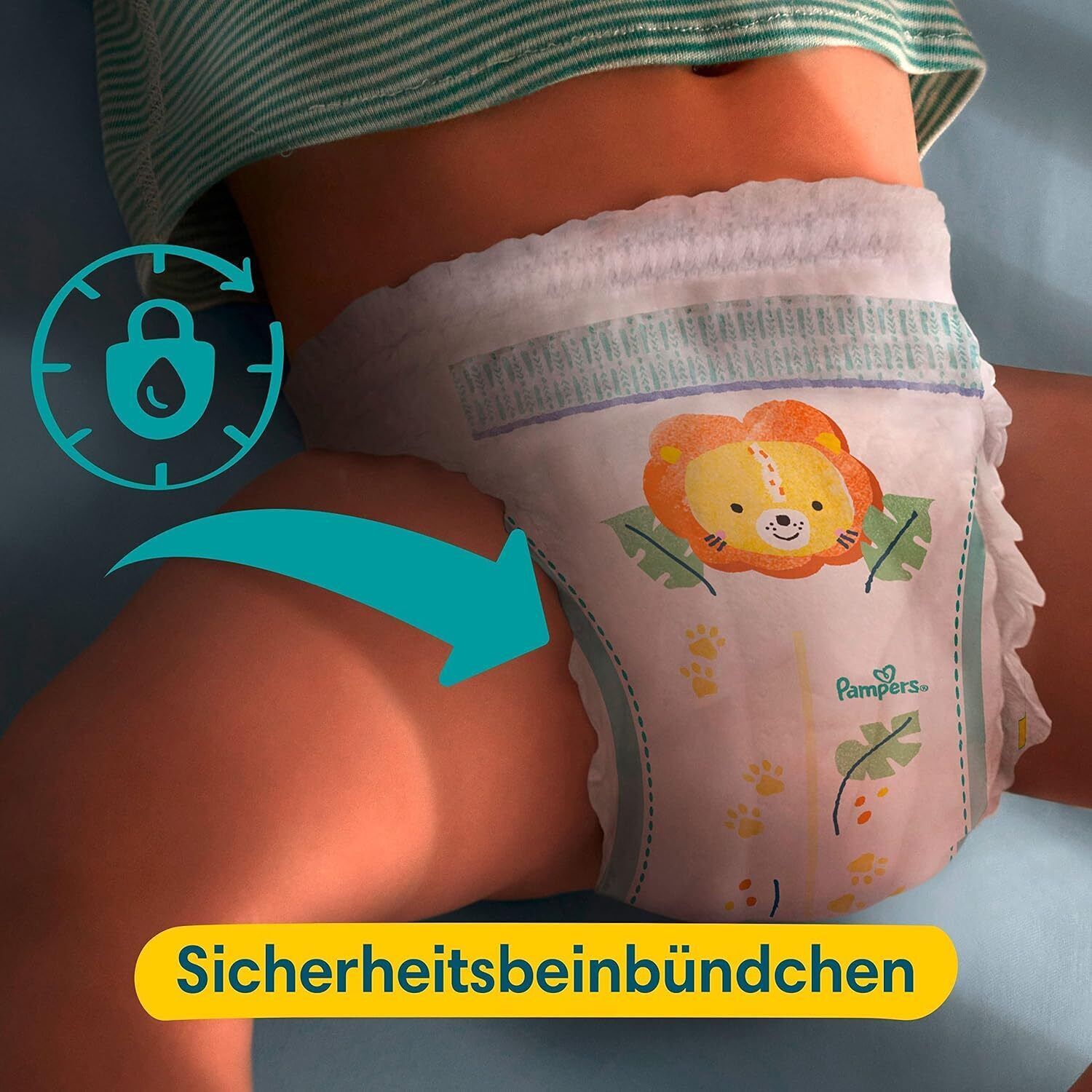 Pampers Windeln Pants Größe 3 6-11kg Baby-Dry Monatsbox 192 Höschenwindeln
