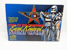 Evel Knievel Stunt Cycle King of the Stuntmen Complete 1998 Playing Mantis EUC
