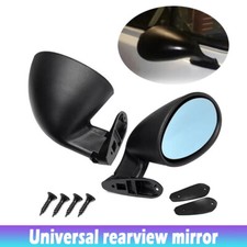 2Pcs Universal Car Classic Retro Rearview Door Wing Side Left & Right Mirror Kit