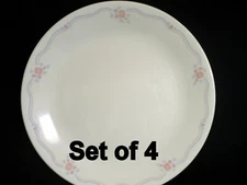 Set of 4 Corelle Corning Ware ENGLISH BREAKFAST 10.25'' Dinner Plate 10 1/4''