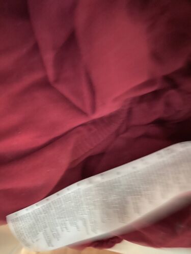 Bettbezug Bettlaken Rot Weinrot Groß 200x180 Doppelbett  - Bild 1 von 5