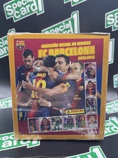 Panini FC Barcelona 2012-13 Sticker Box (50 Pack) Printed Autograph Lionel Messi