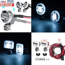 LED Lights Roof Headlight Spotlight Bracket for 1/10 RC Axial SCX10 TRX-4 TRX-6