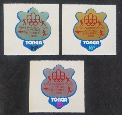 [SJ] Tonga Summer Olympic Games Montreal 1976 Sport (stamp) MNH *odd *c scan