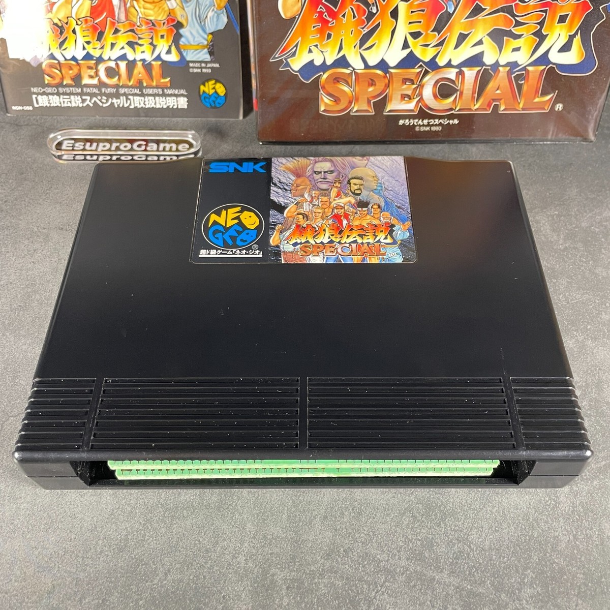 NEOGEO Fatal Fury Special Garou Densetsu CIB Japanese SNK