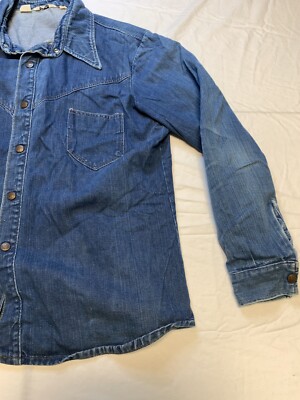 ジャケット・アウター special!!land lubber jacket big size 70s Vintage 1970s Landlubber Denim Jacket Size 38 - Etsy