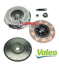 Valeo-fx Dual Friction Clutch Kit6-bolt Flywheel For 96-04 Ford Mustang 4.6l