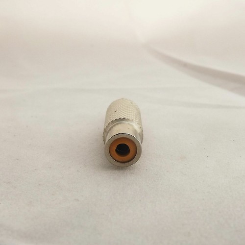 1pcs Audio Adapter Converter 3.5mm 1/8" MONO Male Plug To RCA Female Jack Nickel - Picture 3 of 7