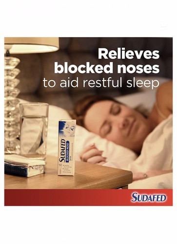 2x Sudafed - Blocked Nose Nasal spray - Non-Drowsy - Lasts Up to 10 Hours - 15ml - Picture 6 of 7