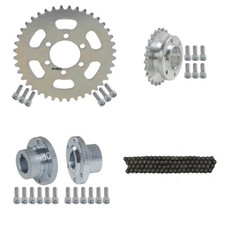 40T Rear Sprocket Hub Gear 35 Chain Kit Mini Bike Go Kart Drift Trike Quad ATV