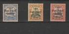 TOGO, 1914, BRITISH - FRENCH OCCUPATION, MICHEL 4II, 5I, 6I, HINGED, SIGNED