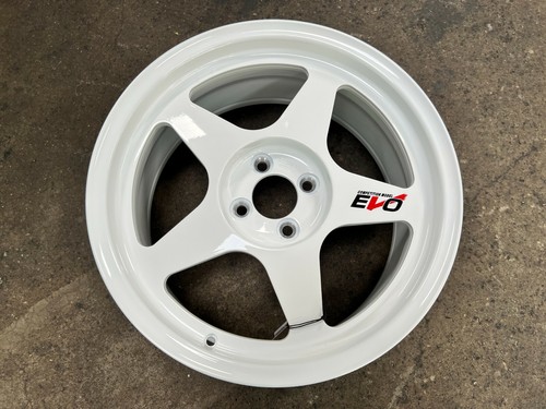 New 17x8J NK EVO Regamaster Flow Formed (4 Wheel) 4x100 HONDA TOYOTA MAZDA WHITE - 第 7/10 張圖片