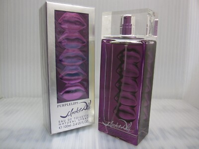 PURPLE LIPS by SALVADORE DALI 3.4 FL oz / 100 ML Eau De Toilette Spray In Sealed