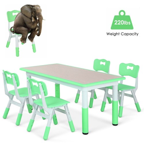 folding study table chair set