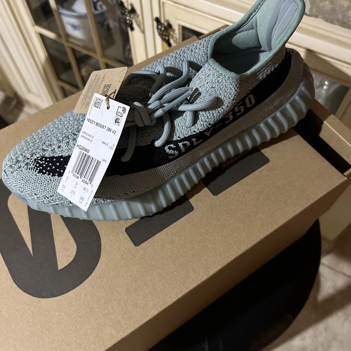 Adidas Yeezy Boost 350 V2 'Salt' sz 9.5