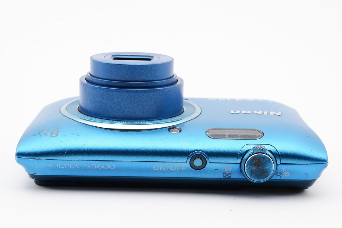 Nikon Cool pix Cool pix S3600 Blue | eBay