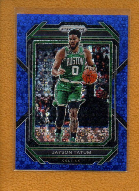 Jayson Tatum 2022-23 Panini Prizm Base Prizms Fast Break Blue #17 /150