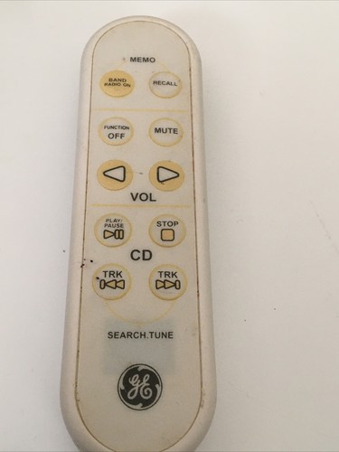 GE Slim CD Spacemaker 7-5330 Remote-Tested - Picture 2 of 6