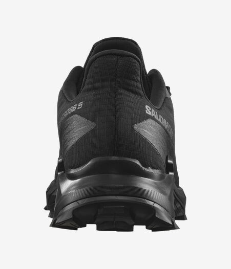 Salomon ALPHACROSS 5 473131 Sneakers Uomo Nero Ebano Stringate Scarpe da Trail Running