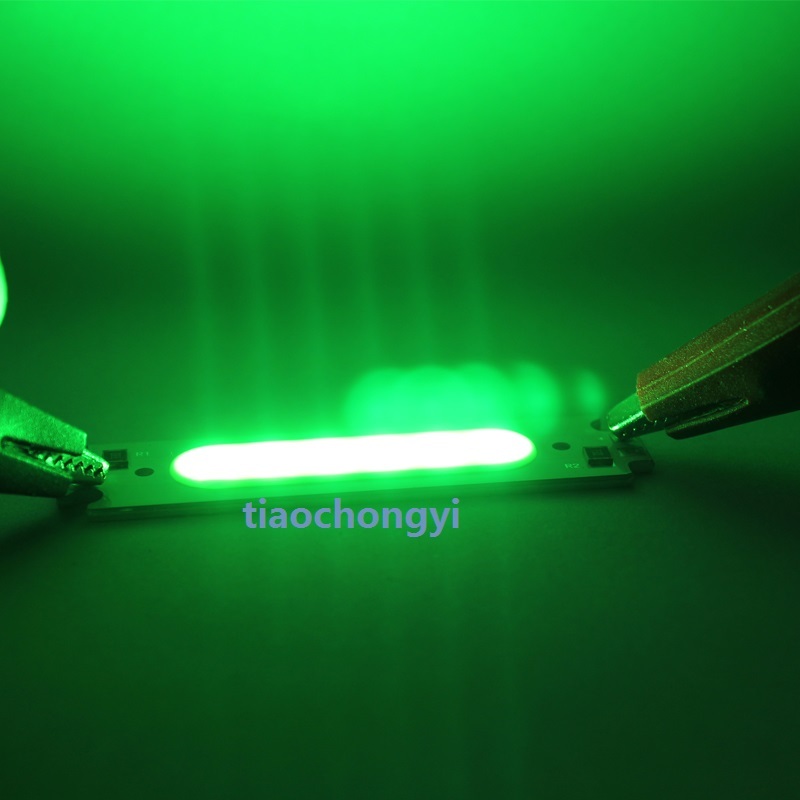 2W 12V white red green Blue COB High power LED stripe LED light ...