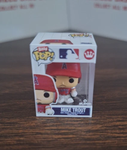 2026 Topps Series 1 Mike Trout FUNKO BITTY POP FIGURINE Super Box LA Angels
