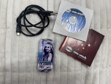 Disney Hannah Montana Mix Stick MP3 Player Purple SD 1GB USB Music Player
