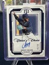2025 Panini National Treasures Jesus Made Autograph Auto Baseball Card 45/49