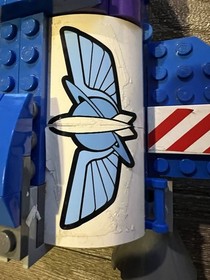 Lego Toy Story Buzz's Star Command Spaceship #7593 Incomplete