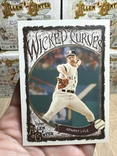 2025 Topps Allen And Ginter - Wicked Curves Sparky Lyle #WC-32