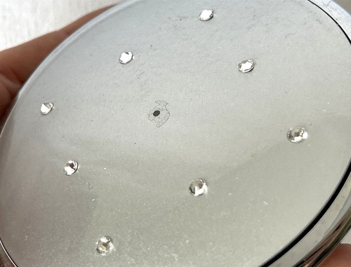 Doppelte Vergrößerung Hand Hangbag Spiegel mit 7x Vergrößerung Aufkleber - Bild 3 von 14