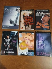 Book Lot By G.A. HAUSER (Mile High, Love Money, Kiss, Secrets, Judge, Physician)