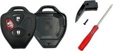 Key Fob Shell Case Replacement for 3 Button Toyota,Key Cover with...