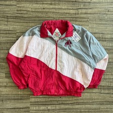 Vintage Red Oak Colorblock Windbreaker Jacket XL