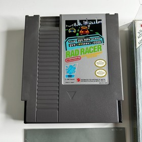 Rad Racer (Nintendo NES, 1987 PAL A) Square Arcade Manual 3d Glasses included