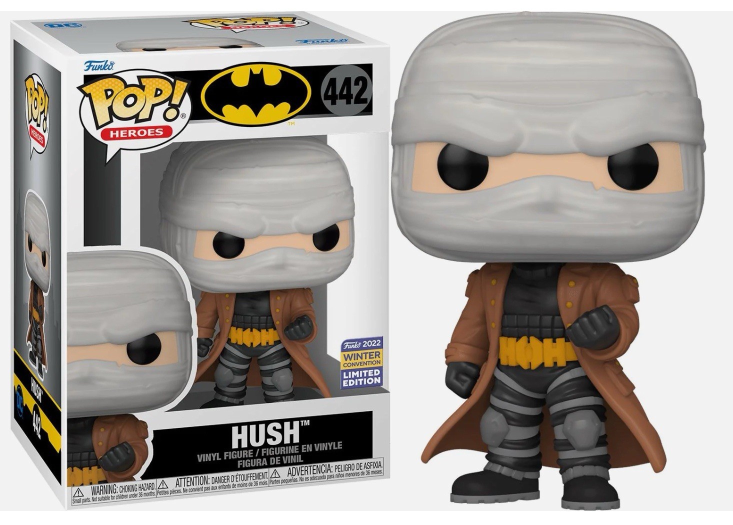 FUNKO POP! DC Heroes HUSH # 442 Winter Convention 2022 Limit