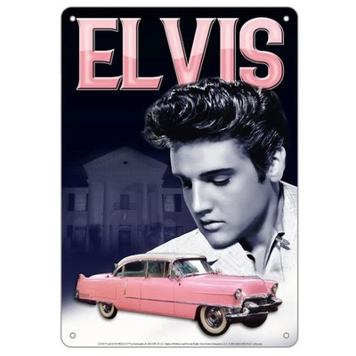 Elvis Sign - Pink Caddy