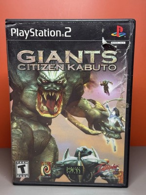 Giants: Citizen Kabuto (Sony PlayStation 2, 2001) CIB w/Manual Tested And Works