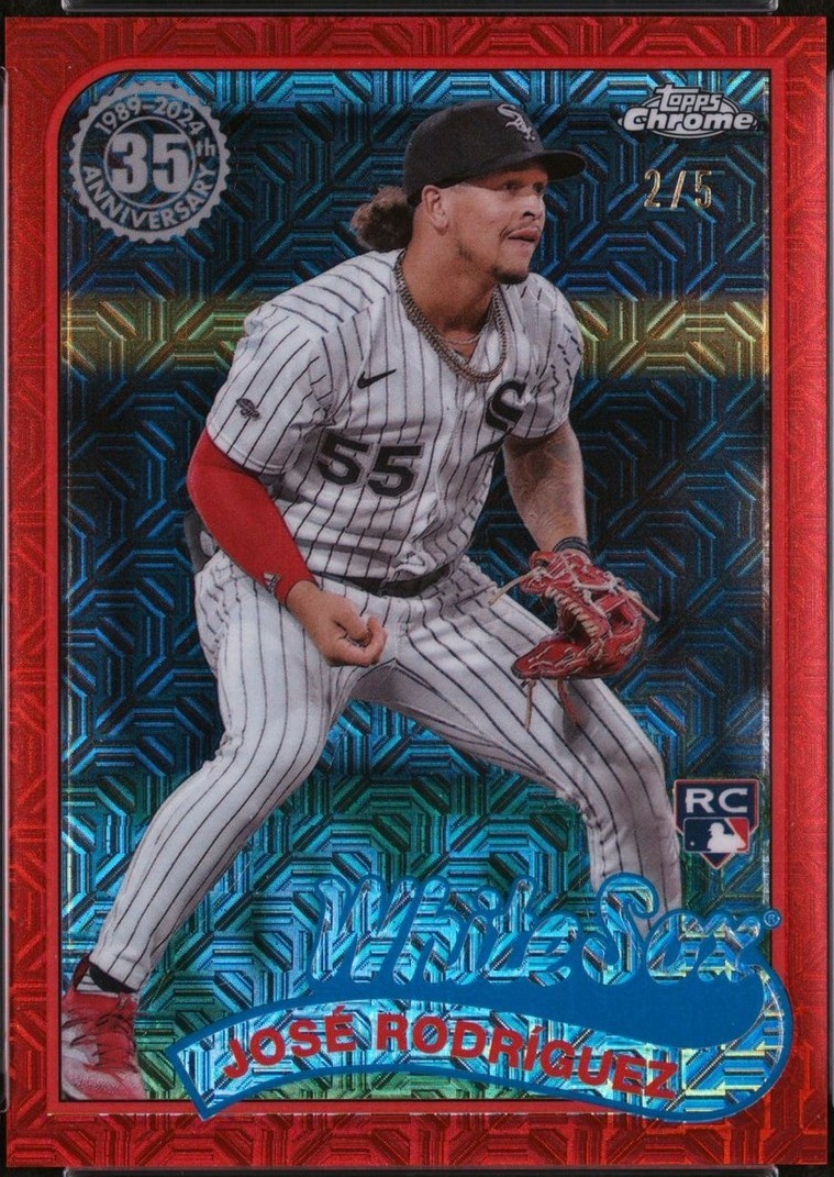 2024 Topps Series 2 - 1989 Topps Chrome Silver Pack Mojo Jose Rodriguez ...